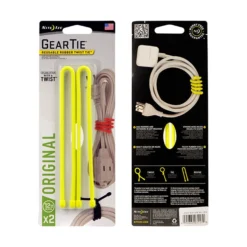 Nite Ize Gear Tie 12 Inch GT12-2PK-33 Beach & Home