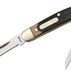 Old Timer 2 Blade Pocket Knife With Scissors 106OT Knives And Tools