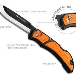 Outdoor Edge Razor-Lite EDC Orange Knife Knives And Tools 4 Outdoor Edge Razor-Lite EDC Orange Knife Knives And Tools
