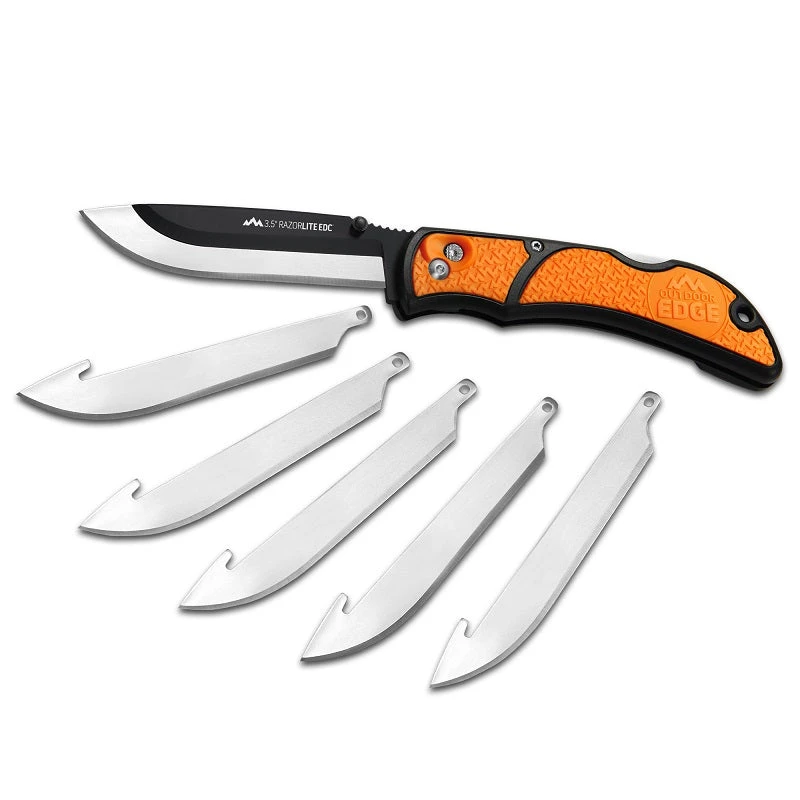 Outdoor Edge Razor-Lite EDC Orange Knife Knives And Tools Outdoor Edge Razor-Lite EDC Orange Knife Knives And Tools