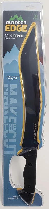 Outdoor Edge Brush Demon Survival Machete BD-10C Knives And Tools 4 Outdoor Edge Brush Demon Survival Machete BD-10C Knives And Tools