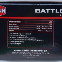 Penn Battle III 4000 Spinning Reel Reels