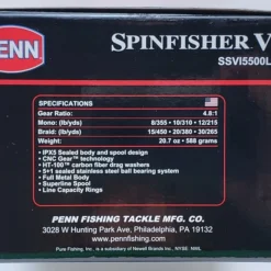 Penn Spinfisher VI 5500LC Spinning Reel 15 Penn Spinfisher VI 5500LC Spinning Reel