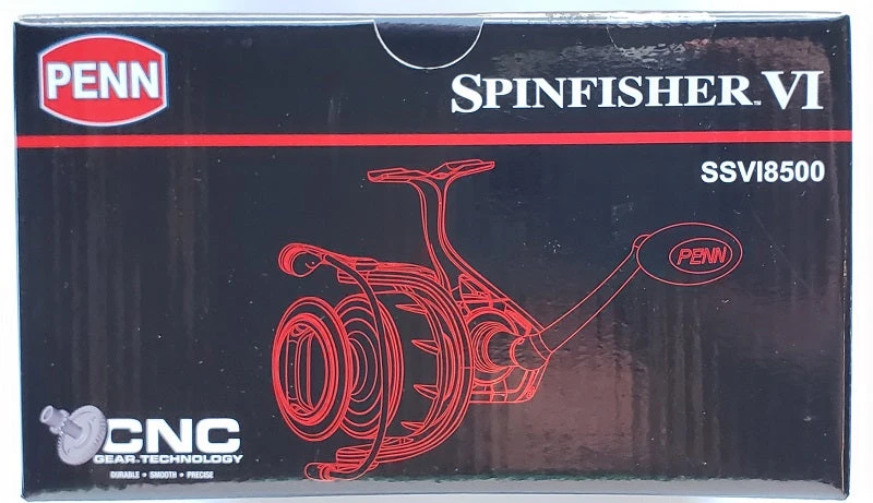 Penn Spinfisher VI 8500 Spinning Reel Reels 7 Penn Spinfisher VI 8500 Spinning Reel Reels