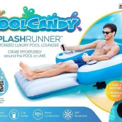 PoolCandy SplashRunner Motorized Pool Lounger PC4025SR Beach & Pool