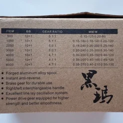 Powerful HF4000 Spin Reel Reels 11 Powerful HF4000 Spin Reel Reels