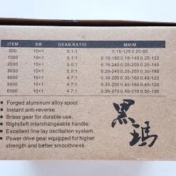 Powerful HF5000 Spin Reel Reels