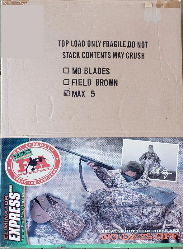 Trees Stands-Blinds & Chairs Primos Eliminator Express Waterfowl Blind Realtree Max-5 431895 Trees Stands-Blinds & Chairs Primos Eliminator Express Waterfowl Blind Realtree Max-5 431895