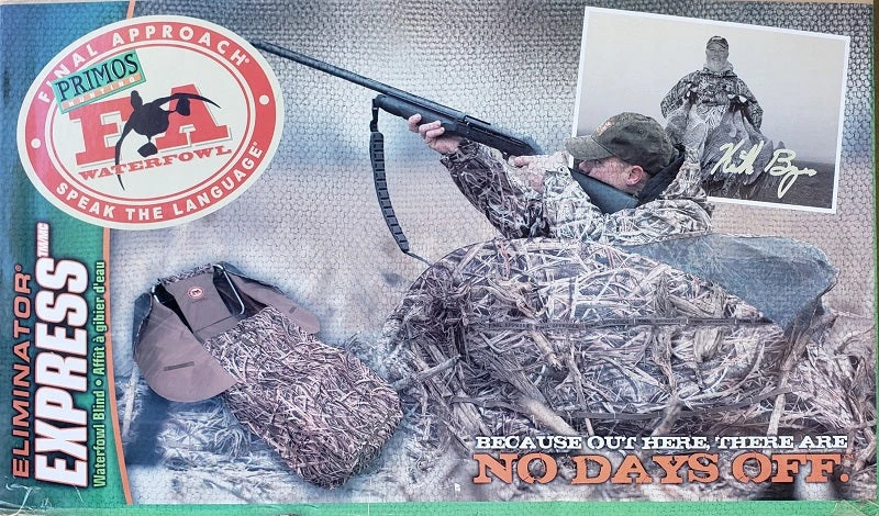 Trees Stands-Blinds & Chairs Primos Eliminator Express Waterfowl Blind Realtree Max-5 431895 Trees Stands-Blinds & Chairs Primos Eliminator Express Waterfowl Blind Realtree Max-5 431895