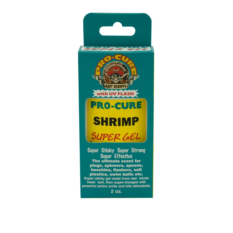 Lures & Bait Pro-Cure Super Gel 2oz Shrimp G2-SMP 4 Lures & Bait Pro-Cure Super Gel 2oz Shrimp G2-SMP