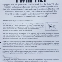 Game Calls Quaker Boy Twin Tilt Turkey Call 13711