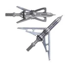 Archery Rage SlipCam Rear Deploying 2 Blade Broadheads Titanium