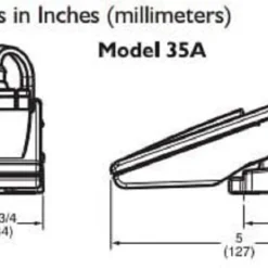 Rule-A-Matic Float Switch 35A Marine