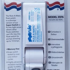 Rule-A-Matic Float Switch 35FA Marine
