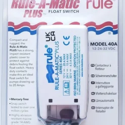 Rule-A-Matic Plus Float Switch 40A Marine 8 Rule-A-Matic Plus Float Switch 40A Marine