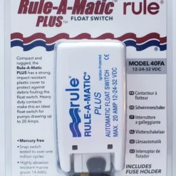 Marine Rule-A-Matic Plus Float Switch 40FA