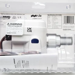 Rule-Mate 500 GPH Fully Automated Bilge Pump RM500B 9 Rule-Mate 500 GPH Fully Automated Bilge Pump RM500B