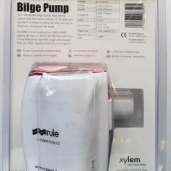 Rule 1000 GPH Non-Automatic Submersible Bilge Pump 20A Marine