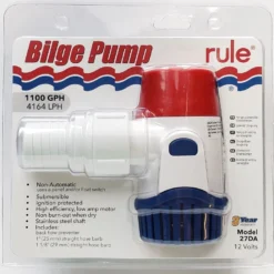 Marine Rule 1100 GPH Bilge Pump 27DA