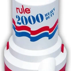 Rule 2000GPH Bilge Pump Model 10-6UL Marine