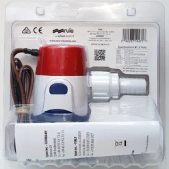 Marine Rule 500 GPH Bilge Pump 25DA 7 Marine Rule 500 GPH Bilge Pump 25DA