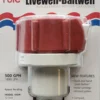 Rule Livewell Replacement Motor Cartridge 500GPH Tournament Series 45DR 1 Rule Livewell Replacement Motor Cartridge 500GPH Tournament Series 45DR