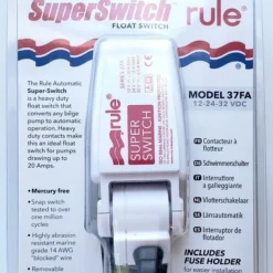 Marine Rule SuperSwitch Float Switch 37FA