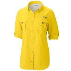 Columbia Sportswear Columbia Women's PFG Bahama™ Long Sleeve FW7314 Yellow Plus Size 4 Columbia Sportswear Columbia Women's PFG Bahama™ Long Sleeve FW7314 Yellow Plus Size