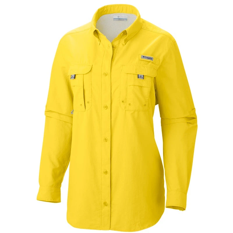 Columbia Sportswear Columbia Women's PFG Bahama™ Long Sleeve FW7314 Yellow Plus Size Columbia Sportswear Columbia Women's PFG Bahama™ Long Sleeve FW7314 Yellow Plus Size