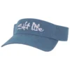 Salt Life Signature Logo Visor SLM215 Coastal Blue Women 1 Salt Life Signature Logo Visor SLM215 Coastal Blue Women