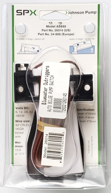 SPXFLOW Johnson Pump Automatic Switch AS888 SPXFLOW Johnson Pump Automatic Switch AS888