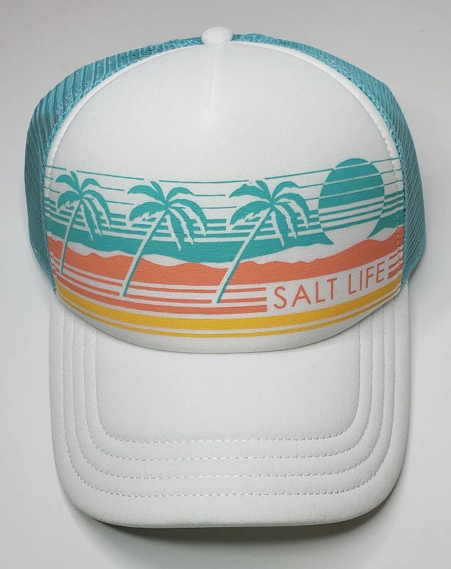 Salt Life Sunset Daze Trucker Hat SLG20059-ARUBL Women 3 Salt Life Sunset Daze Trucker Hat SLG20059-ARUBL Women