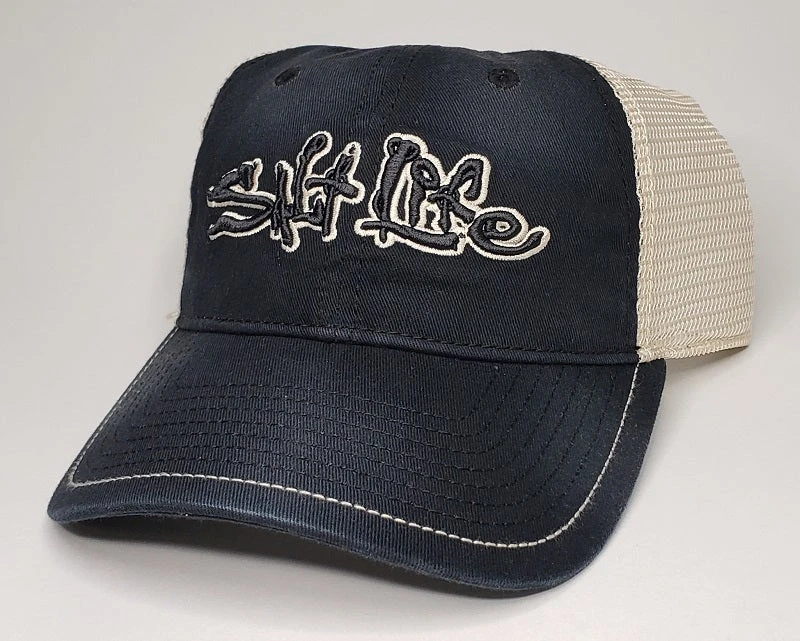 Salt Life Stance Comfort Twill Hat Black SLM291 Men's Caps & Visors 3 Salt Life Stance Comfort Twill Hat Black SLM291 Men's Caps & Visors