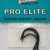 Saltwater Assassin Pro Elite Jigheads Lead Red Eye 1/16oz 3ct PEJ16001 Hooks/Jig Heads