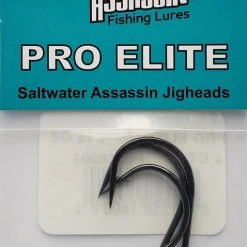 Saltwater Assassin Pro Elite Jigheads Lead Red Eye 1/16oz 3ct PEJ16001 Hooks/Jig Heads