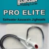 Saltwater Assassin Pro Elite Jigheads White 1/16oz 3ct PEJ16003