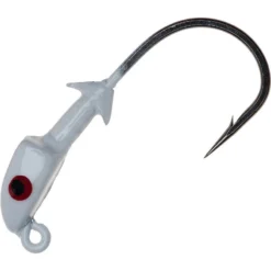 Hooks/Jig Heads Saltwater Assassin Pro Elite Jigheads White 1/4oz 3ct PEJ14003
