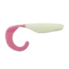 SaltWater Assassin Curly Tail White/Pink 4" 10pk 2 SaltWater Assassin Curly Tail White/Pink 4" 10pk
