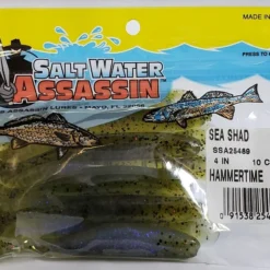 SaltWater Assassin Sea Shad Hammertime 4" 10pk Lures & Bait