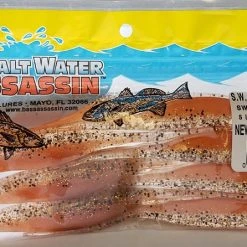 SaltWater Assassin Shad New Penny 5" 8pk Lures & Bait
