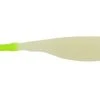 SaltWater Assassin Shad Glow/Chartreuse 5" 8pk