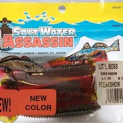 Lures & Bait SaltWater Assassin Lit'l Boss Freakshow 3-1/2" 6ct