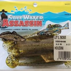 SaltWater Assassin Lit'l Boss Houdini 3-1/2" 6ct