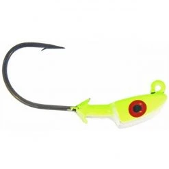 Saltwater Assassin Pro Elite Jigheads Chartreuse 1/8oz 3ct PEJ18005