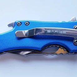 Sarge Knives Knives And Tools Sarge BWO Pocket Knife Bottle Opener SK-502BL