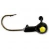 Hooks/Jig Heads Sea Striker Got-Cha Round Jig Heads Black 1/8oz 10pk