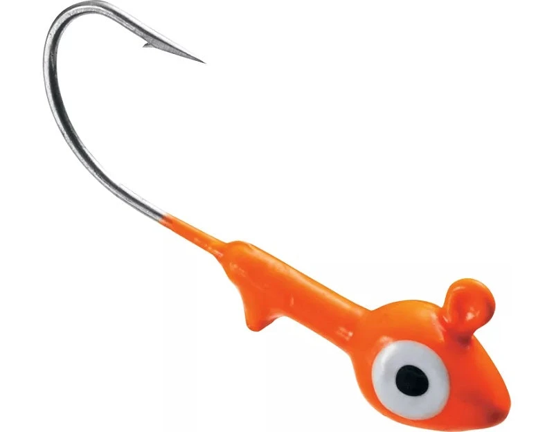Hooks/Jig Heads Sea Striker Got-Cha Jig Heads Orange 1/4oz 10pk 3 Hooks/Jig Heads Sea Striker Got-Cha Jig Heads Orange 1/4oz 10pk