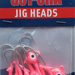 Hooks/Jig Heads Sea Striker Got-Cha Jig Heads Pink 1/4oz 10pk 5 Hooks/Jig Heads Sea Striker Got-Cha Jig Heads Pink 1/4oz 10pk