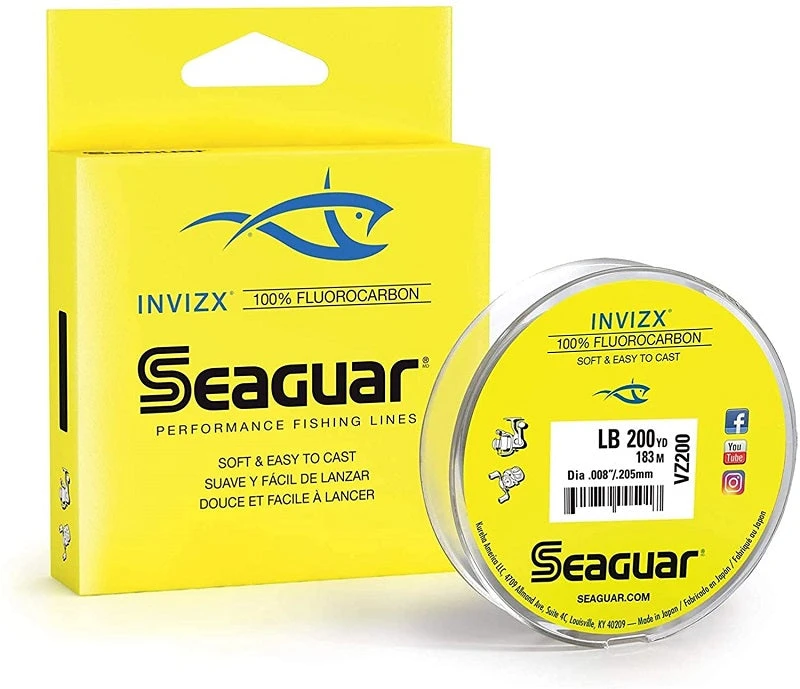 Seaguar Inviz X Fluorcarbon Leaders 3 Seaguar Inviz X Fluorcarbon Leaders