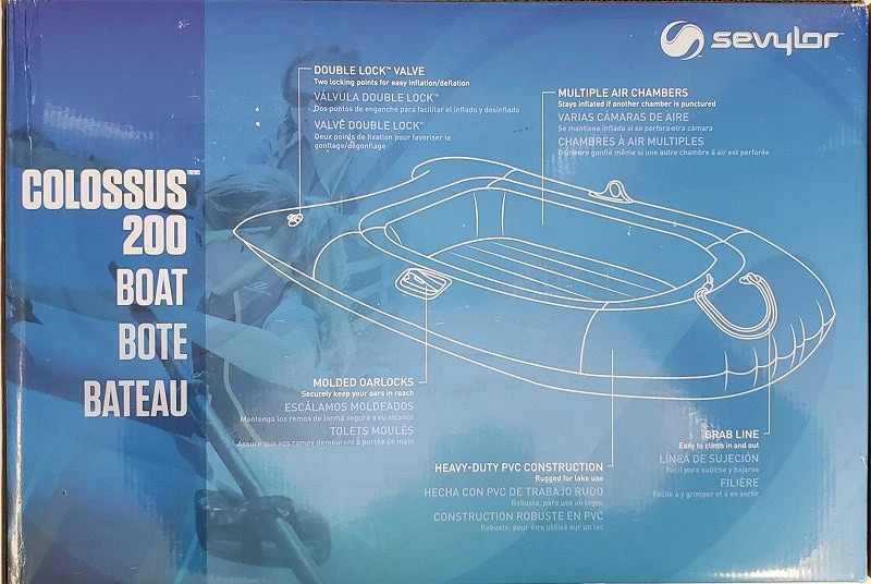Beach & Pool Sevylor Colossus 200 2-person Boat Beach & Pool Sevylor Colossus 200 2-person Boat